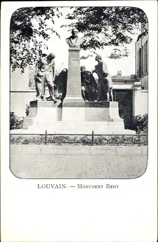 Ak Louvain Leuven Flämisch Brabant, Denkmal Remy
