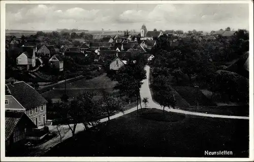 Ak Neunstetten Krautheim an der Jagst, Panorama