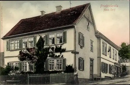 Ak Friedrichroda im Thüringer Wald, Ansicht vom Haus Graf