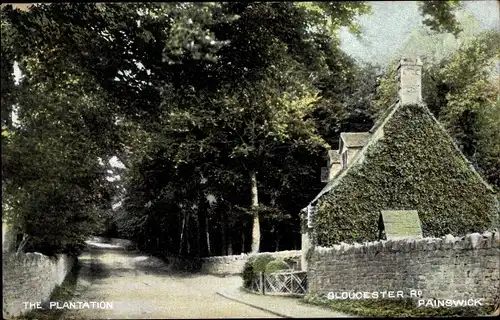 Ak Painswick Südwestengland, Die Plantage