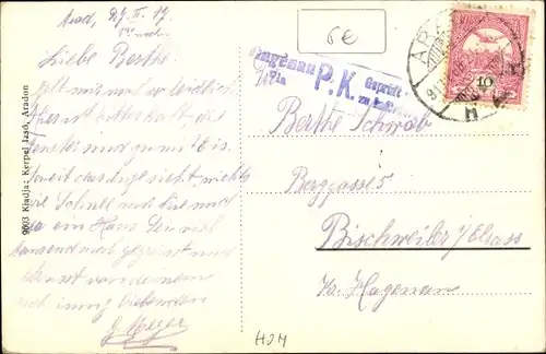 Ak Arad Rumänien, Varoshaz ter