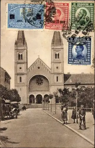 Ak Szabadka Subotica Serbien, Kirche