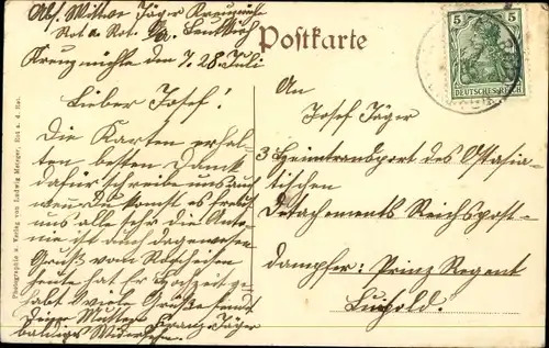 Ak Rot an der Rot in Württemberg, Kirche, Schloss