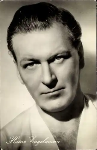 Ak Schauspieler Heinz Engelmann, Portrait, Drei vom Varieté