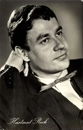 Ak Schauspieler Hartmut Reck, Musterknaben, DEFA, Portrait