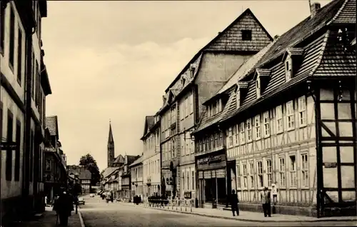 Ak Heilbad Heiligenstadt Eichsfeld Thüringen, Karl Marx Straße, Kirche