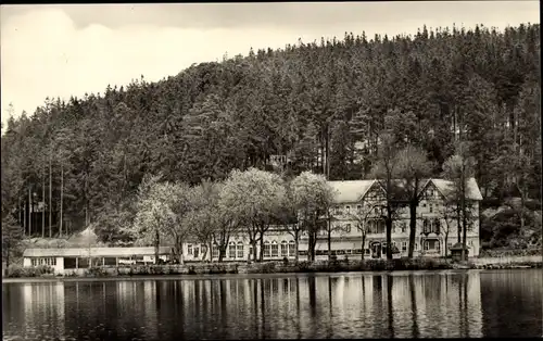 Ak Georgenthal Thüringer Wald, Schützenhof, Hammerteich