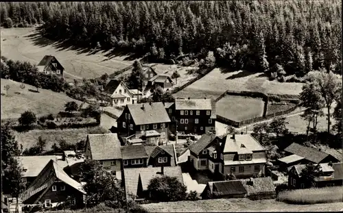 Ak Fehrenbach Masserberg Thüringen, Gesamtansicht der Ortschaft