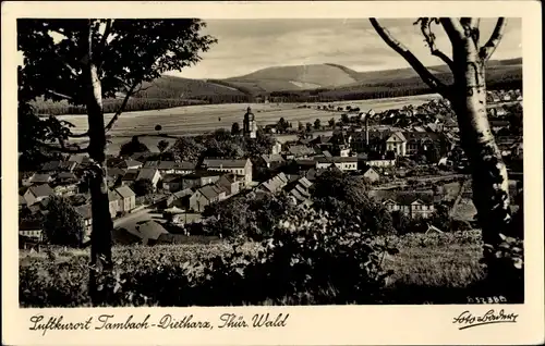 Ak Tambach Dietharz in Thüringen, Gesamtansicht
