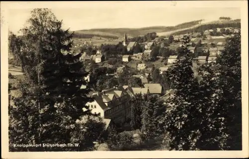 Ak Stützerbach Ilmenau Thüringer Wald, Teilansicht vom Ort