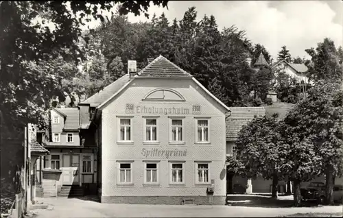 Ak Tambach Dietharz, FDGB Erholungsheim Spittergrund