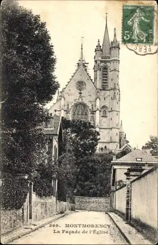 Ak Montmorency Val d'Oise, Kirche