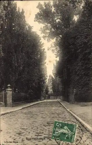 Ak Montmorency Val d'Oise, Allee