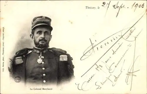 Ak Thoissey Ain, Colonel Jean-Baptiste Marchand, Forscher, Entdecker