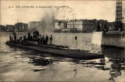 Ak Le Havre Seine-Maritime, Die Unterwassersirene