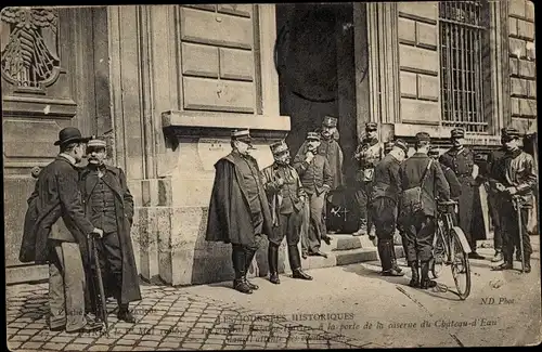 Ak Paris, französischer Soldat und Heerführer, Fahrrad