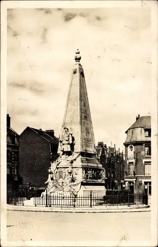 Ak Armentières Nord, Kriegsdenkmal