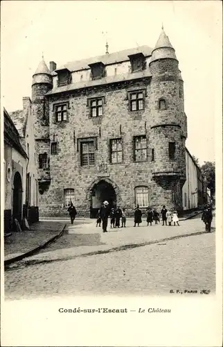 Ak Condé an der Nordschelde, Schloss