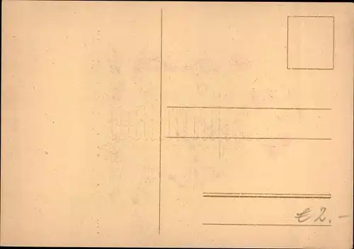 Scherenschnitt Ak Frühlingsglocken, Engel