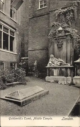 Ak London England, Goldschmiedegrab, Mittlerer Tempel