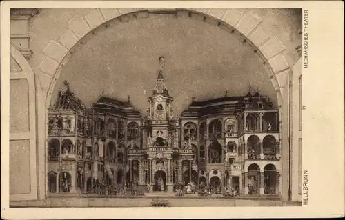 Ak Salzburg in Österreich, Mechansiches Theater, Hellbrunn