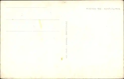 Ak Liebespaar in einem Park