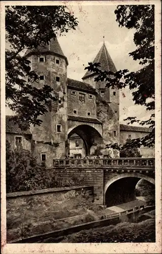 Ak Amberg in der Oberpfalz Bayern, Nabburgertor