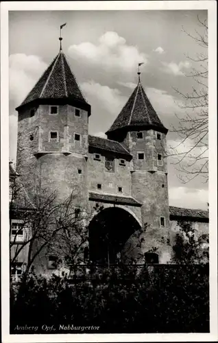 Ak Amberg in der Oberpfalz Bayern, Nabburgertor