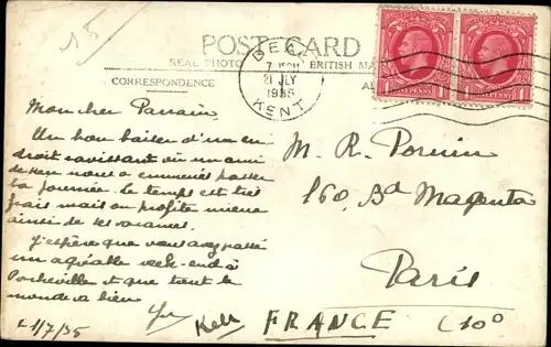 Ak Deal Kent England, Strand, Boot