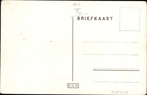 Ak Vlissingen Zeeland Niederlande, Bellamypark