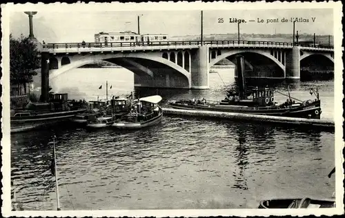 Ak Lüttich Lüttich Wallonien, Die Atlasbrücke V