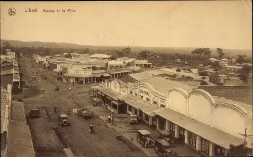 Ak Jadotville Likasi RD Kongo Zaire, Avenue de la Mine