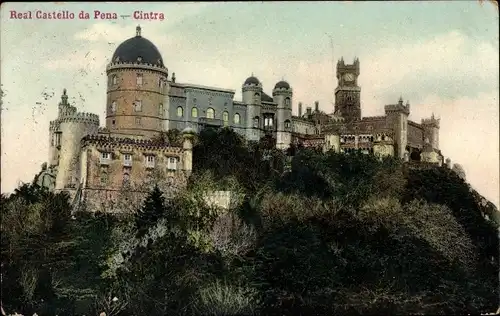 Ak Sintra Cintra Portugal, Real Castello da Pena