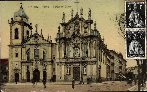 Ak Porto Portugal, Egreja do Carmo