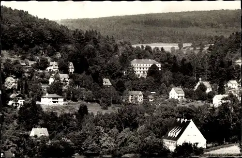 Ak Bad Brückenau im Sinntal Unterfranken, Ortsansicht