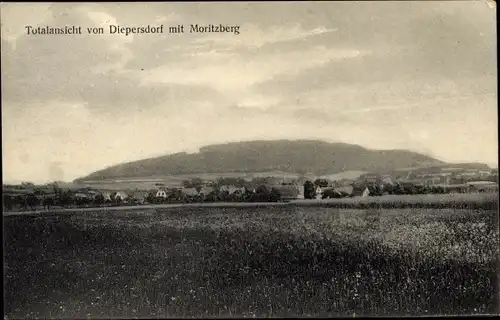 Ak Diepersdorf Leinburg in Mittelfranken, Totalansicht, Moritzberg