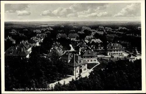 Ak Grafenwöhr in Bayern, Truppenübungsplatz