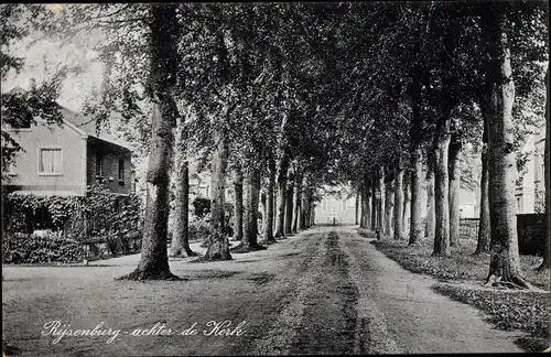 Ak Driebergen Rijsenburg Utrecht Niederlande, hinter der Kirche, Laan