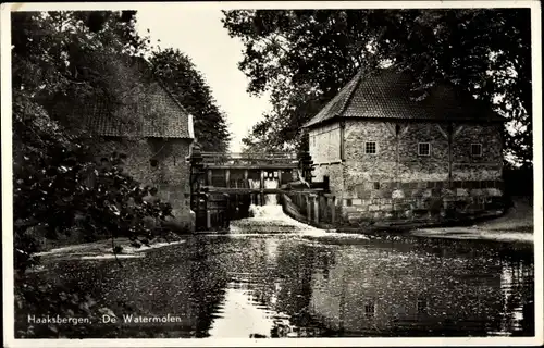 Ak Haaksbergen Overijssel, Watermolen