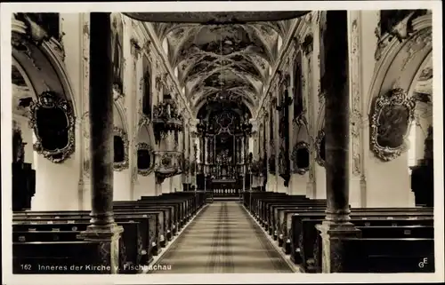 Ak Fischbachau in Oberbayern, Kirche, Inneres