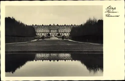 Ak Herrenchiemsee Herreninsel Chiemsee Oberbayern, Schloss