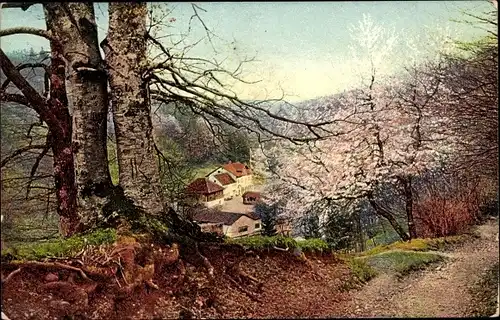 Ak Leutstetten Starnberg in Oberbayern, Mühlthal