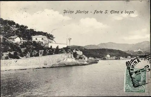 Ak Diano Marina Liguria, Forte S. Elmo e bagni