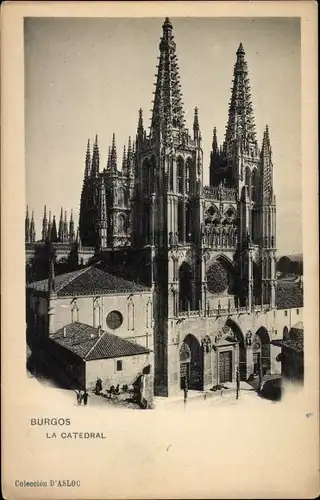 Ak Burgos Castilla y León, Kathedrale
