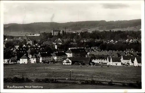 Ak Kaufbeuren an der Wertach in Schwaben, Neue Siedlung