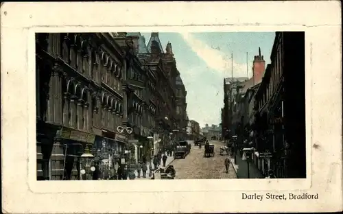 Ak Bradford West Yorkshire England, Darley Street