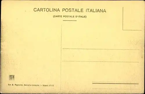 Ak Capri Neapel Campania, Panorama
