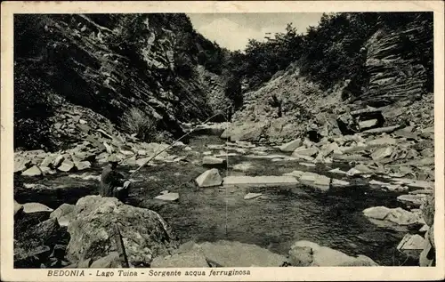 Ak Bedonia Parma Emilia Romagna, Lago Tuina, Sorgente acqua ferruginosa