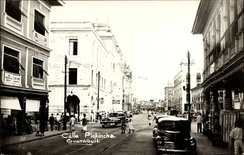 Ak Guayaquil Ecuador, Pichincha-Straße