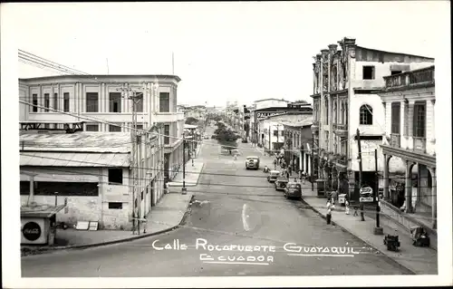 Ak Guayaquil, Ecuador, Rocafuerte-Straße